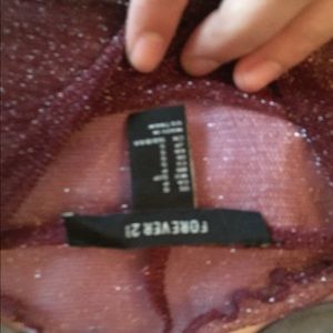 Sparkly Mesh Turtleneck